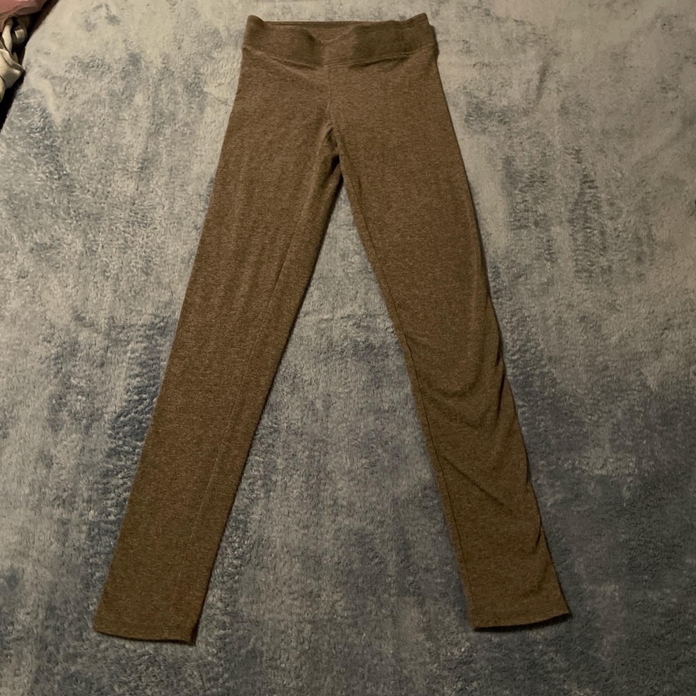 Garage ladies XS Olive Brown Stretch Leggings